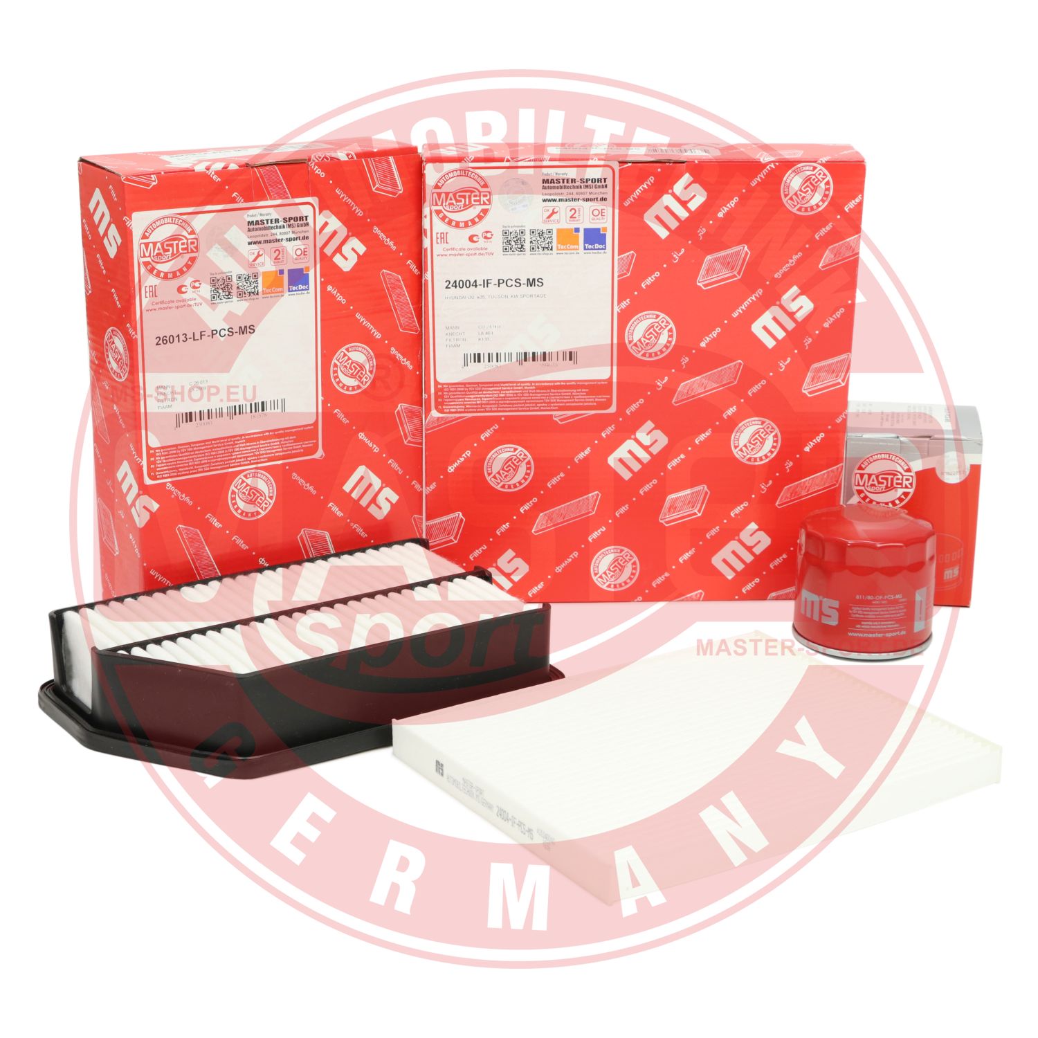 MASTER-SPORT GERMANY 450001212 Filter - Sada